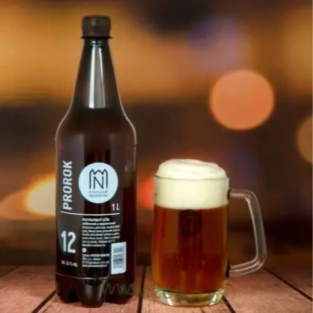 Pivo Prorok 12° polotmavé 1L sada 5ks | Pivovar Neratov