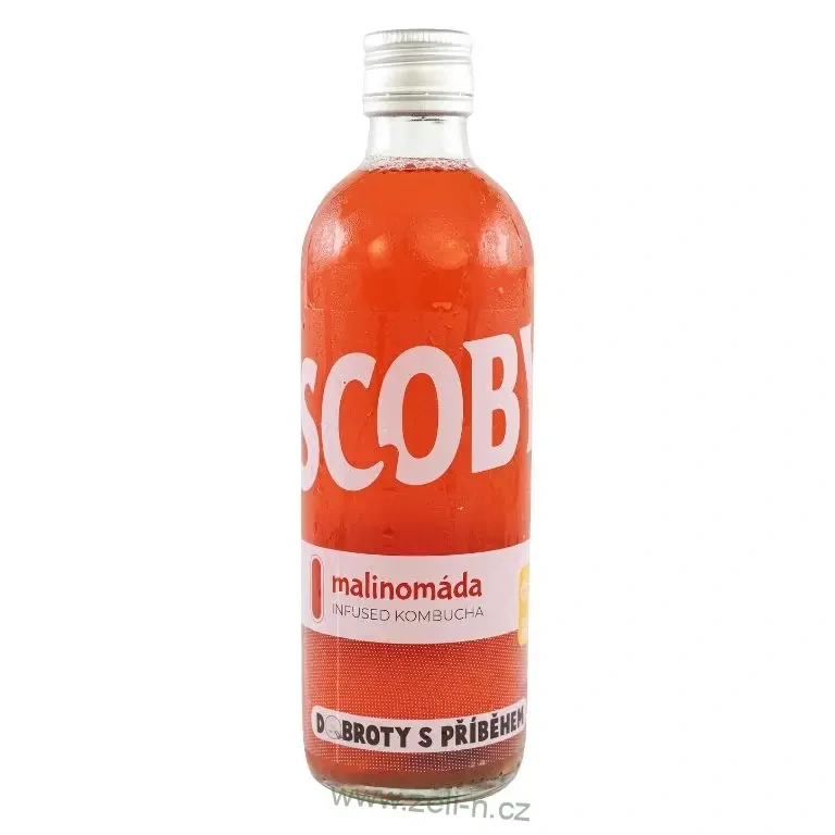Malinomáda Kombucha 500 ml sada 3ks
