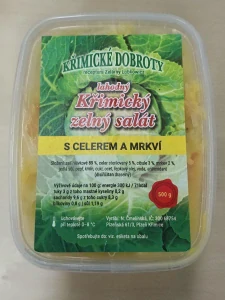 Křimický zelný salát s celerem a mrkví 
