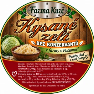 Kysané zelí 5kg