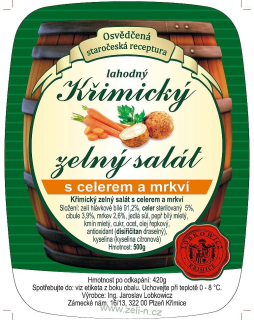 Zelný salát s celerem a mrkví 500g