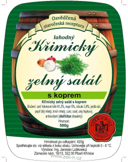 Zelný salát s koprem 500g