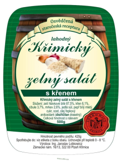 Zelný salát s křenem 500g