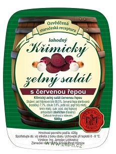 Zelný salát s červenou řepou 500g